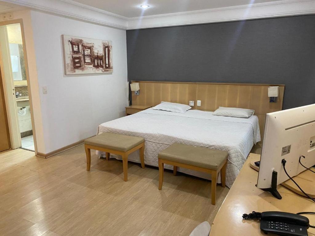 Appartamento Flat Espacoso Com Piscina Barra *